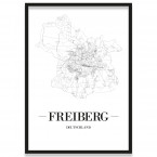 Stadtposter Freiberg