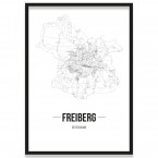 Stadtposter Freiberg