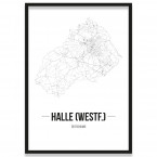 Stadtposter Halle (Westfalen)