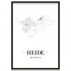 Stadtposter Heide