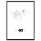 Stadtposter Heide