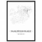 Stadtposter Saalfeld Saale