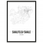 Stadtposter Saalfeld Saale