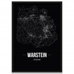 Stadtposter Warstein - black