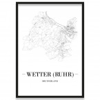 Stadtposter Wetter (Ruhr)