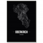 Stadtposter Oberkirch Black