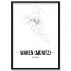 Stadtposter Waren (Müritz)