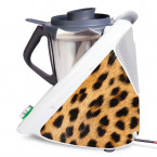 Aufkleber für Vorwerk Thermomix TM6 - Leopardenfell