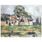 Poster Paul Cézanne - Am Ufer der Marne (Bords de la Marne)