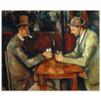 Poster Paul Cézanne - Die Kartenspieler