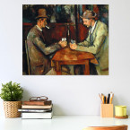 Poster Paul Cézanne - Die Kartenspieler