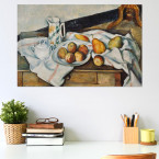 Poster Paul Cézanne - Stillleben mit Pfirsichen und Birnen