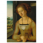 Poster Albrecht Dürer - Die Fürlegerin mit geflochtenem Haar