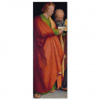 Poster Albrecht Dürer - Die Heiligen Johannes und Petrus, Die vier Apostel