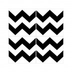 Fliesenaufkleber Chevron