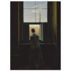 Frau am Fenster