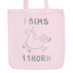 JUNIWORDS Pastell Jutebeutel I bims 1 1Horn