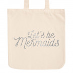 JUNIWORDS Pastell Jutebeutel Let's be mermaids