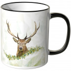 JUNIWORDS Tasse Majestätischer Hirsch-2