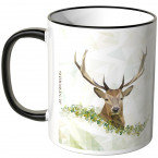 JUNIWORDS Tasse Majestätischer Hirsch-2