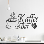 Wandtattoo Kaffee Bar