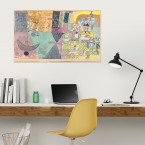 Poster Paul Klee - Asiatische Gaukler