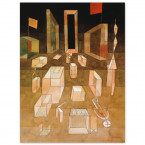Poster Paul Klee - Nichtkomponiertes im Raum