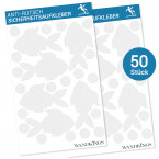 Anti-Rutsch-Sticker Fische, 50 Stück