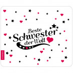 Mousepad Beste Schwester - Motiv 6