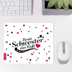 Mousepad Beste Schwester - Motiv 6