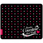 Mousepad Beste Cousine - Motiv 1