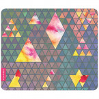 Mousepad Triangle Muster Pastell 3