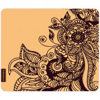 Mousepad Henna Muster Beige