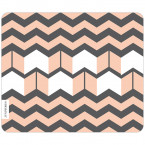 Mousepad Chevron Muster Rose