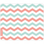 Mousepad Chevron Muster Pastell