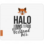 Mousepad Halo I Bims 1 Fux vong Verstand her.