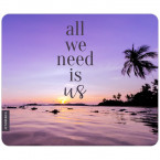 JUNIWORDS Mousepad all we need is us