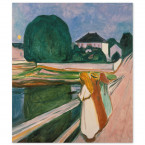 Poster Edvard Munch - Weisse Nacht (Åsgårdstrand)