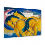 Franz Marc - die kleinen gelben Pferde