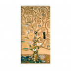 der Lebensbaum von Gustav Klimt als Leinwandbild