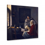 Jan Vermeer - Leinwandbild