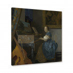 Jan Vermeer - Leinwandbild