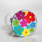 Stöpselaufkleber Flower Power 1