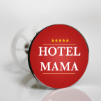 Stöpselaufkleber Hotel