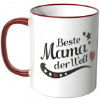 JUNIWORDS Tasse Beste Mama der Welt