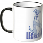 JUNIWORDS Tasse Leckermaul Hund