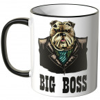 JUNIWORDS Tasse Büro Hund Big Boss