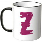 JUNIWORDS Tasse Buchstabe Z