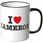 JUNIWORDS Tasse I LOVE CAMERON