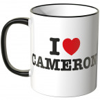 JUNIWORDS Tasse I LOVE CAMERON